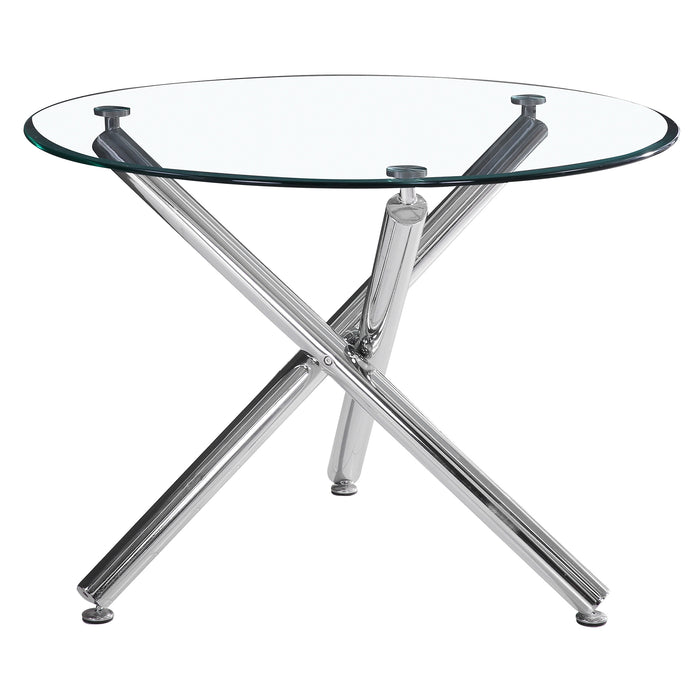 Solara Dinette Table - Chrome - Decor Furniture & Mattress