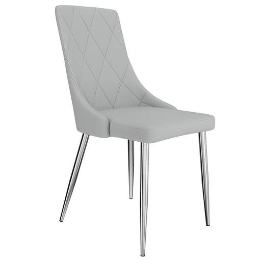 Devo Dining Chair - Grey (Set of 2) - Decor Furniture & Mattress