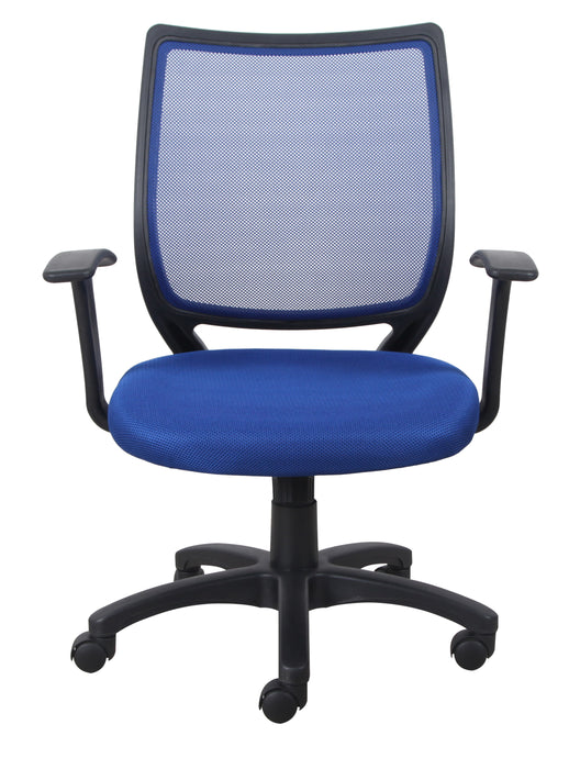 Andrew Office Chair - Blue - Decor Furniture & Mattress