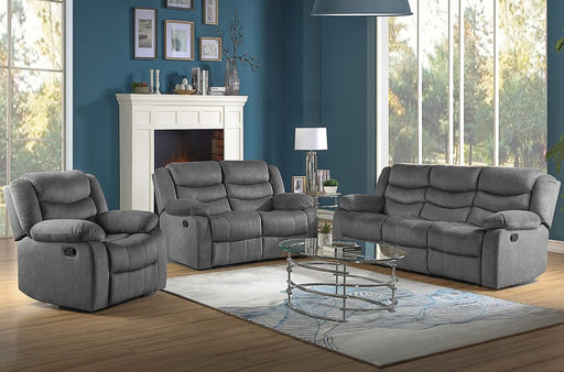 Aberto Recliner Series (Waterproof) - Brown/Grey - Decor Furniture & Mattress