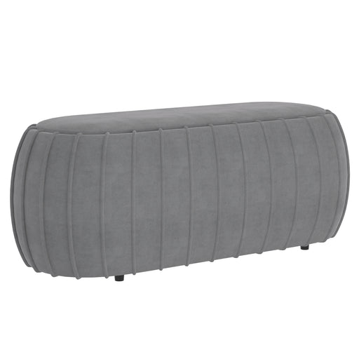 Gayle Ottoman - Grey - Decor Furniture & Mattress