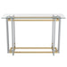 Florina Square Coffee Table Series - Silver/Gold - Decor Furniture & Mattress