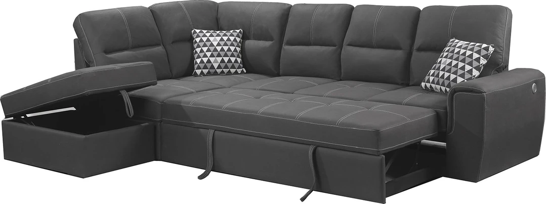 Mabel Sleeper Sectional - LHF/RHF - Decor Furniture & Mattress