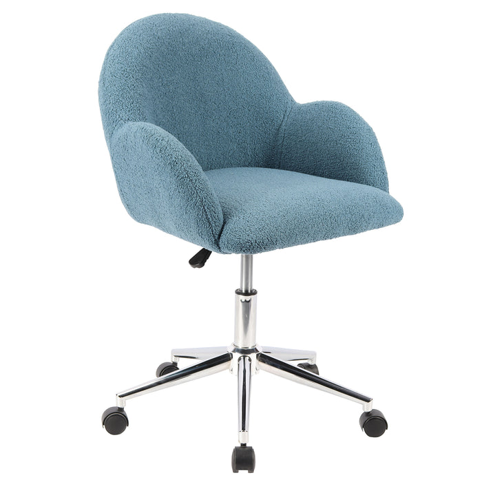 Millie Home Office Chair - Blue - Decor Furniture & Mattress