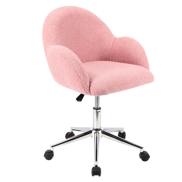 Millie Home Office Chair - Pink - Decor Furniture & Mattress