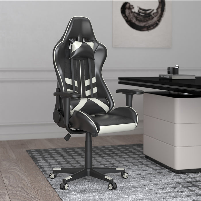 Blade Home Office Chair - Red/Grey/Blue - Decor Furniture & Mattress