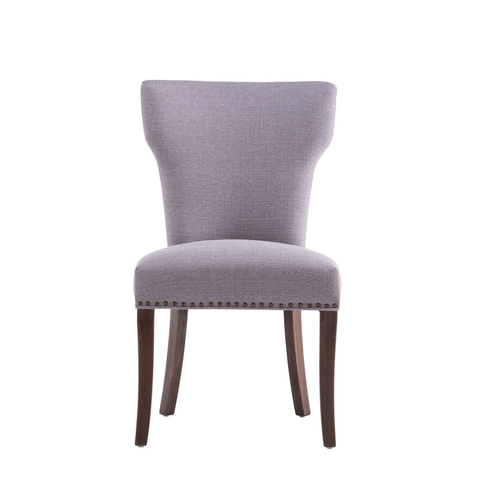 Melvin Dining Chairs - Light Grey - Decor Furniture & Mattress