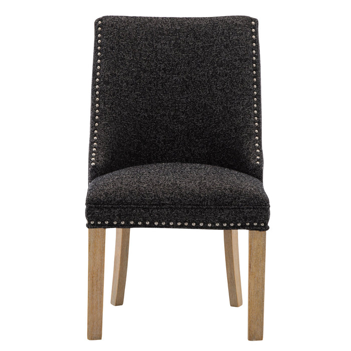 Elle Dining Chairs - Charcoal - Decor Furniture & Mattress