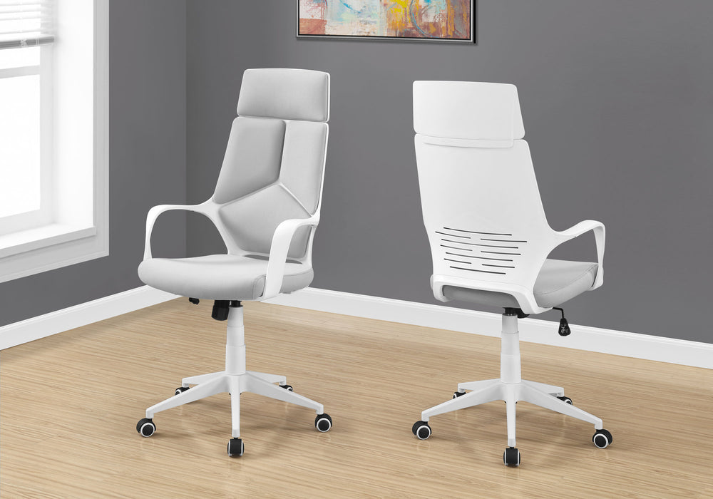 Bentley Office Chair - Black/Brown Black/White Grey - Decor Furniture & Mattress