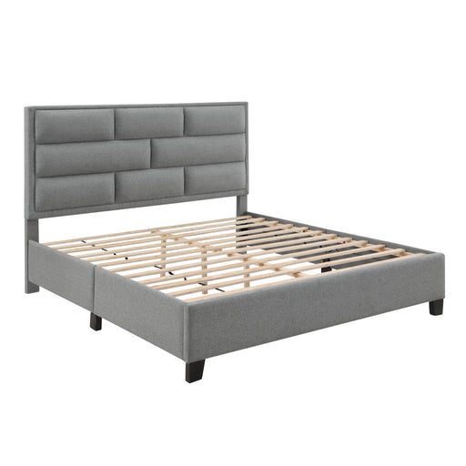 Graham Fabric Bed Frame - Queen/King - Decor Furniture & Mattress
