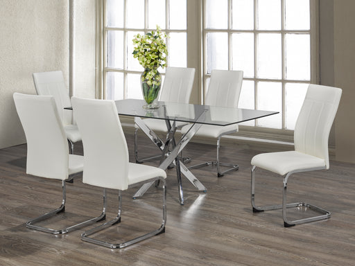 Glass dinette set