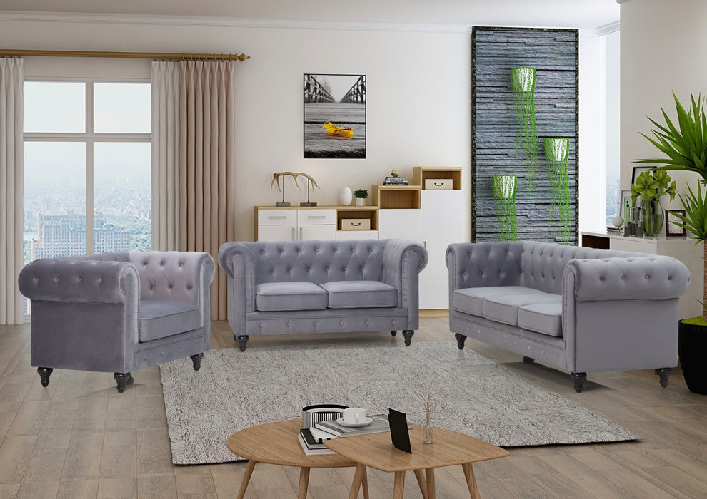Sali Sofa - Grey - Decor Furniture & Mattress