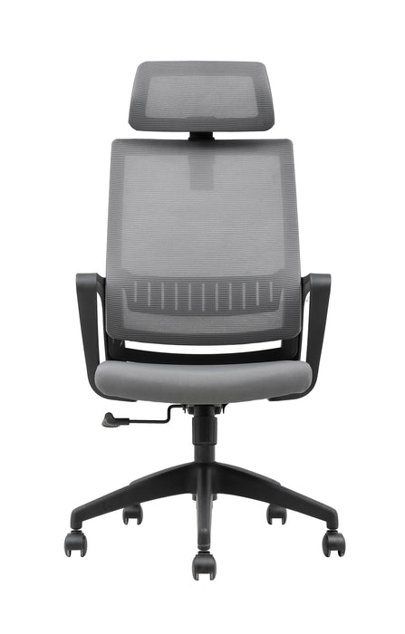 Kelly Office Chair - Grey - Decor Furniture & Mattress