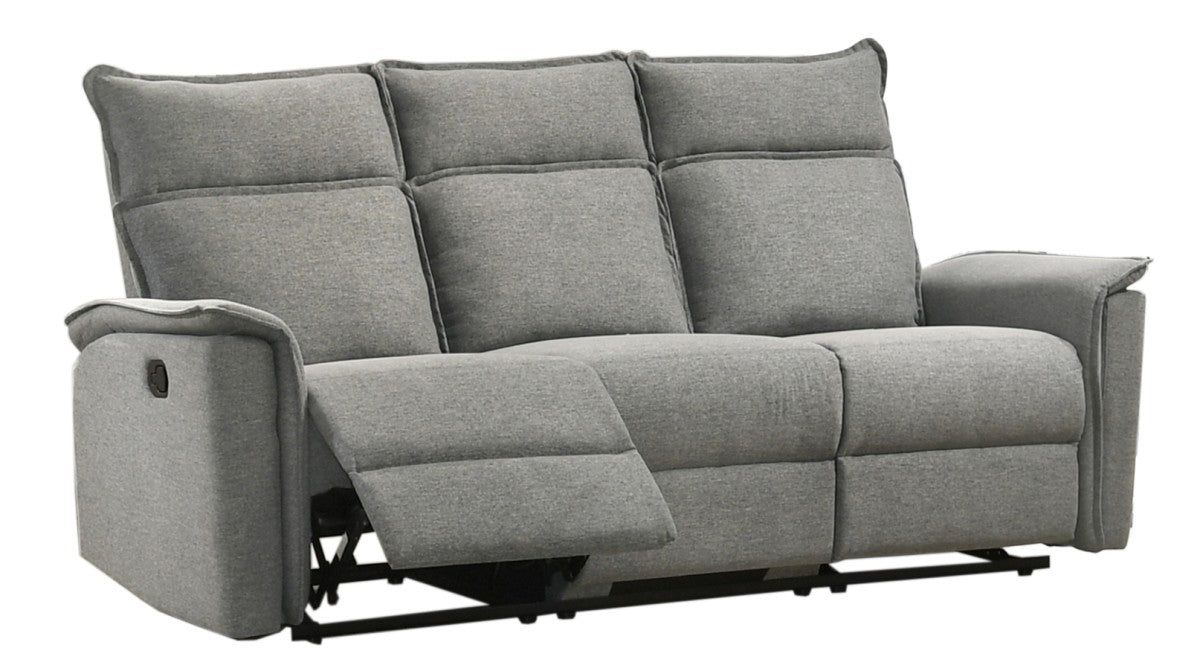 Sahara reclining sofa in grey