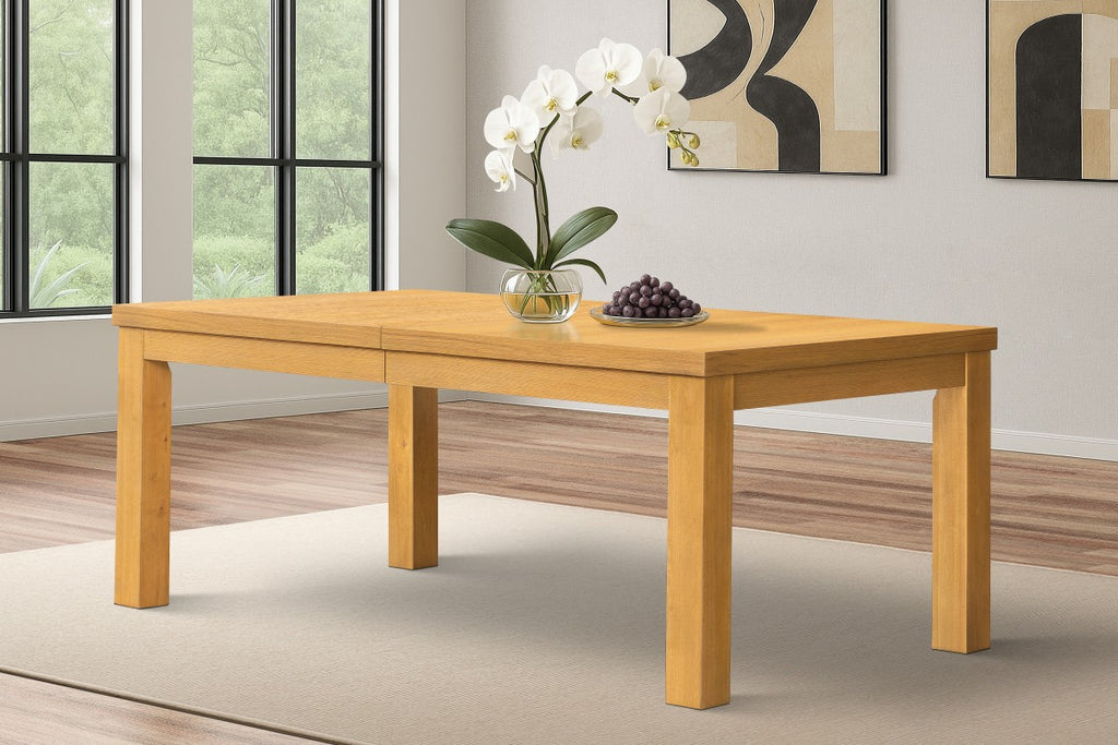 Ottilie 7-Piece Extendable Dining Set - Oak & Black