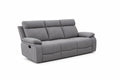 Elyse reclining sofa in grey
