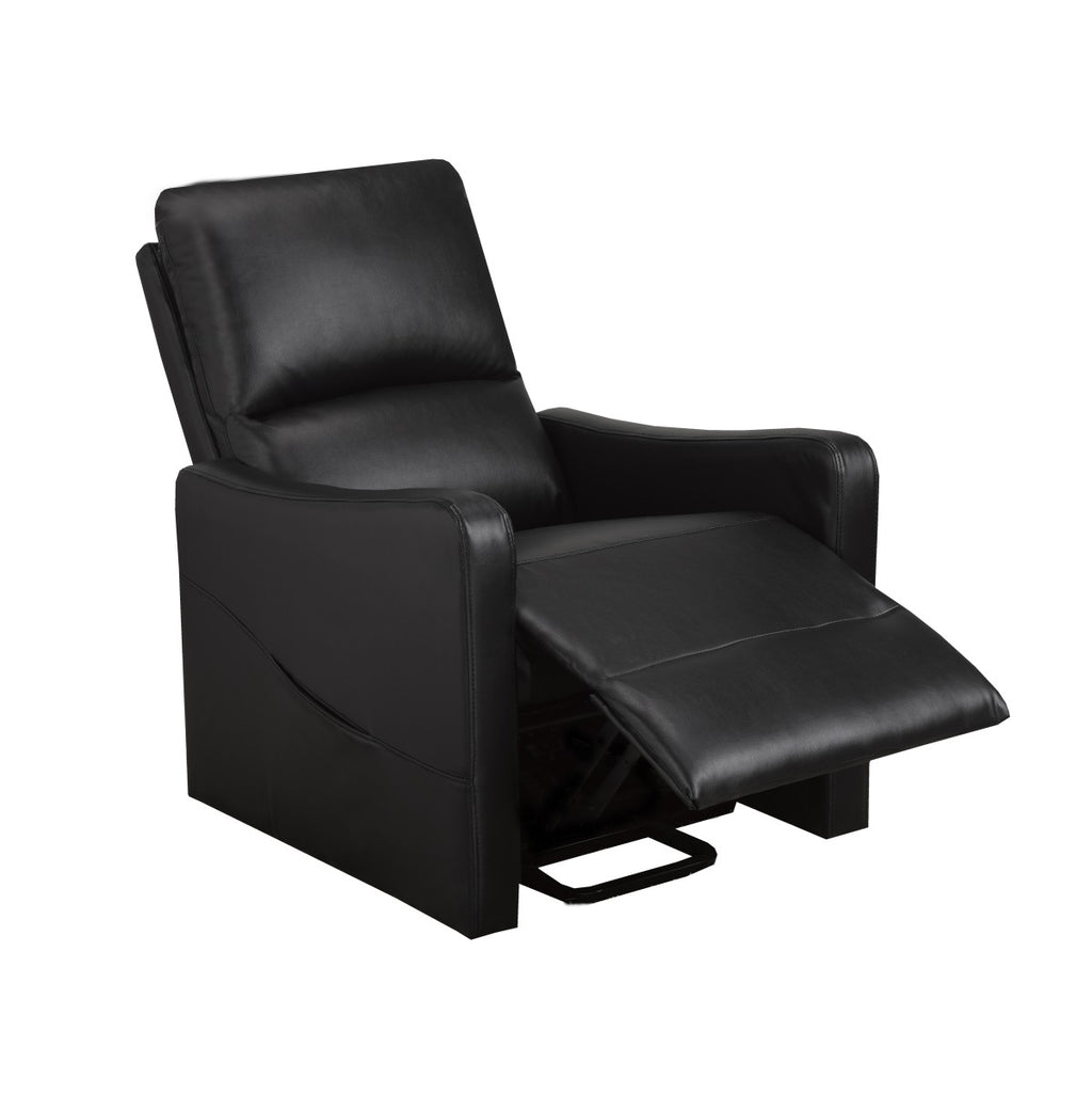 Power lift recliner chair model 8149 in black