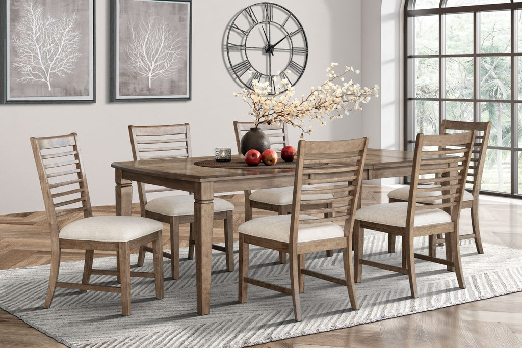Terra 7-Piece Extendable Dining Set - Walnut