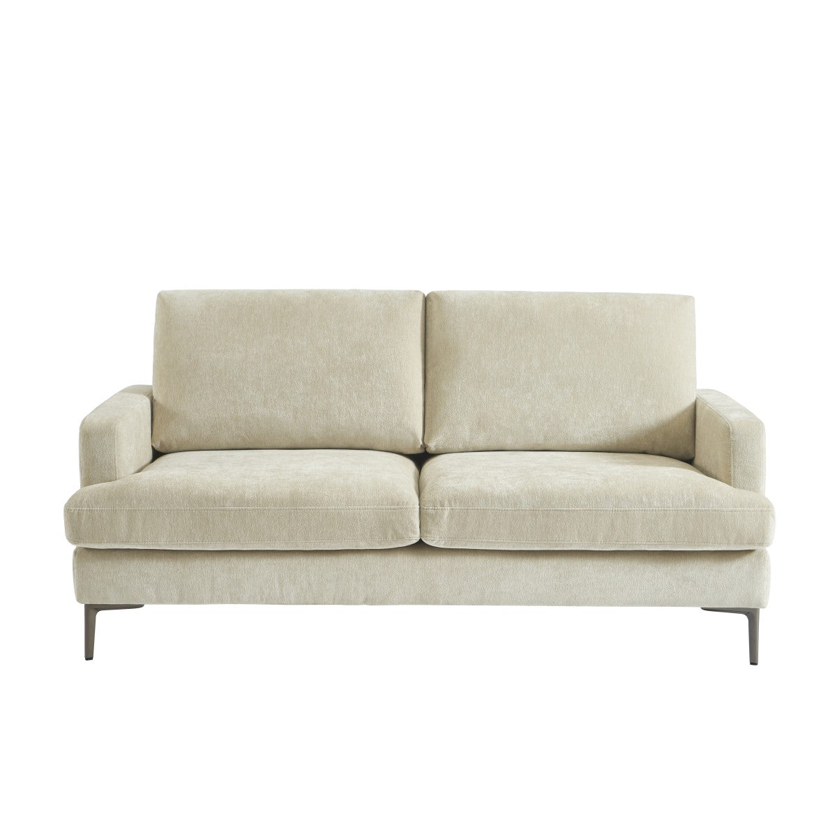 Contemporary 3-Seater Sofa - Beige