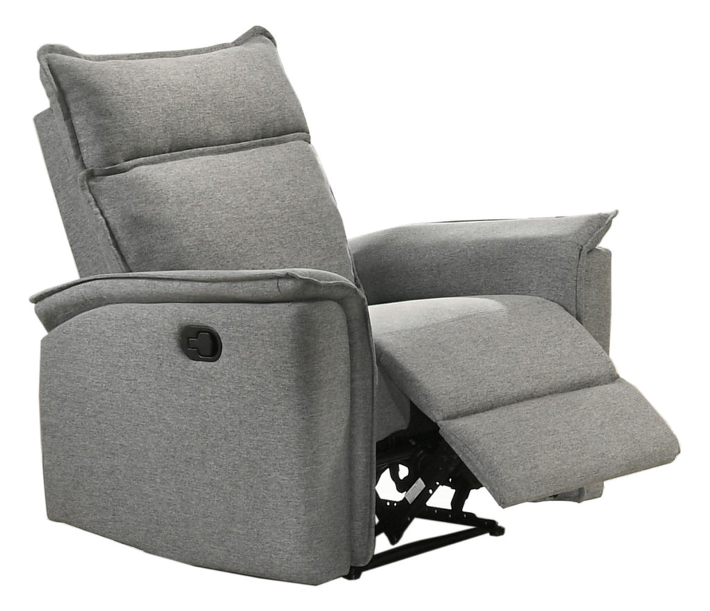 Sahara reclining rocker recliner in grey