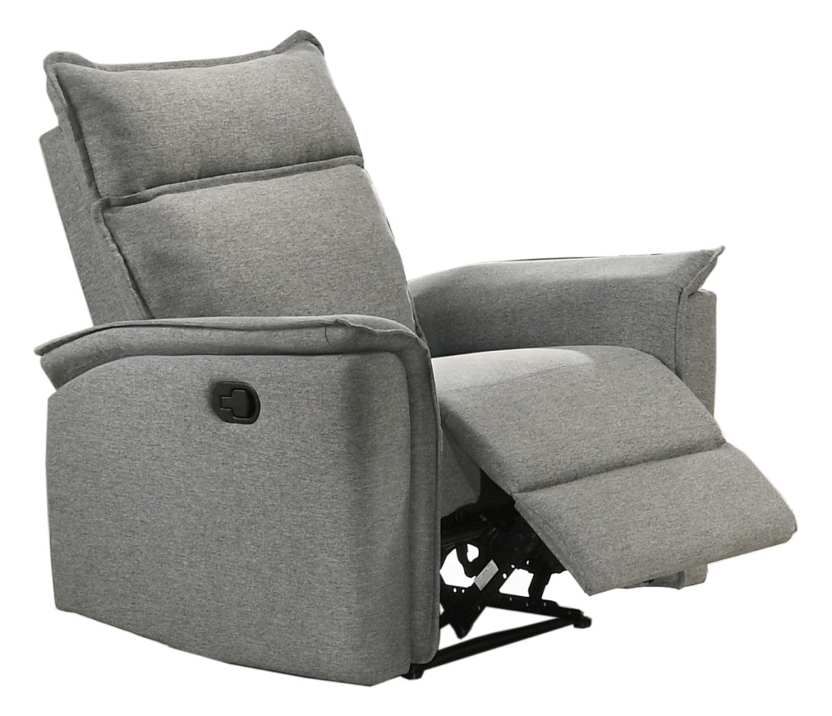 Sahara reclining rocker recliner in grey