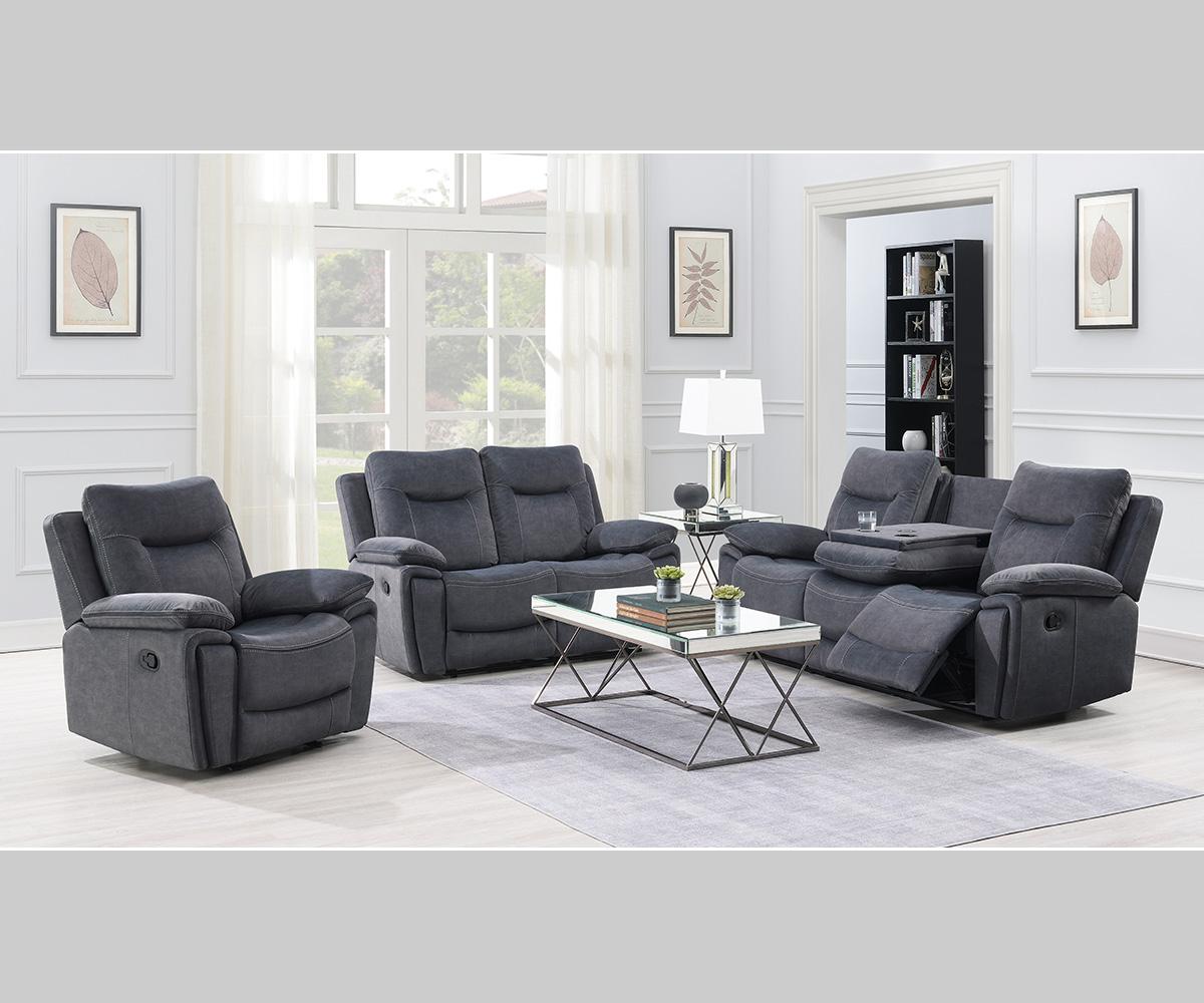 Finley Recliner Series - Grey