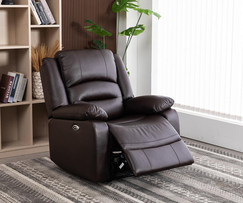Martini Recliner Series - Chocolate Brown