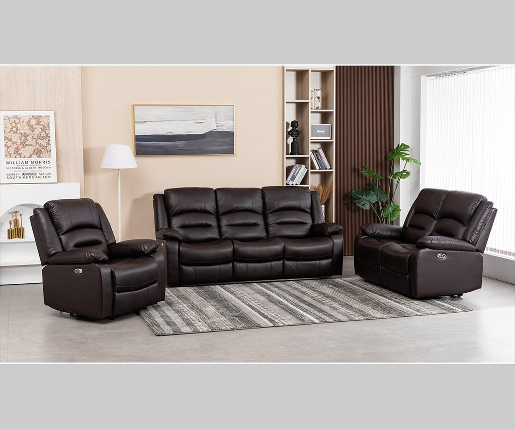 Martini Recliner Series - Chocolate Brown