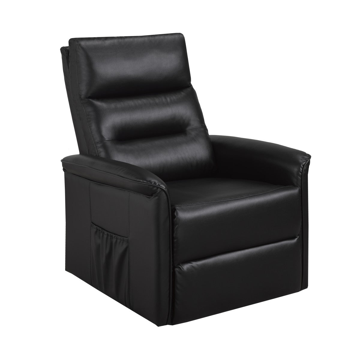 Power lift recliner chair model 8106 in black