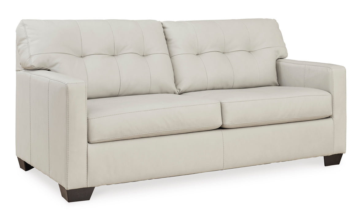 Belziani Genuine Leather Match Sofa