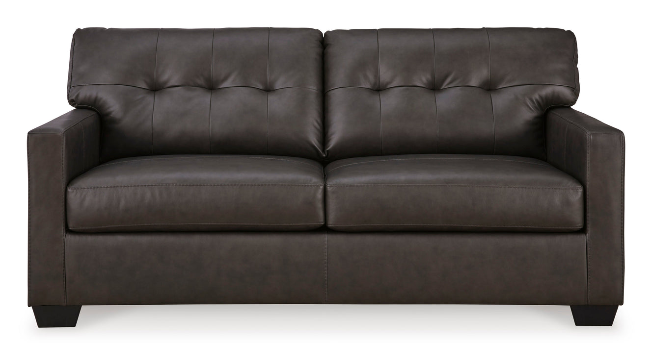 Belziani Genuine Leather Match Sofa