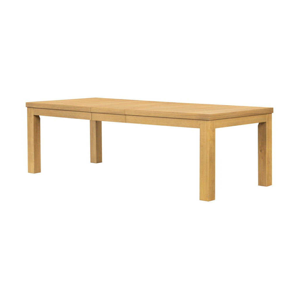 Ottilie 9-Piece Extendable Dining Set - Oak & Black