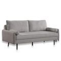 Contemporary 3-Seater Sofa - Grey