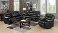 Fifty Seven Recliner Set - Black