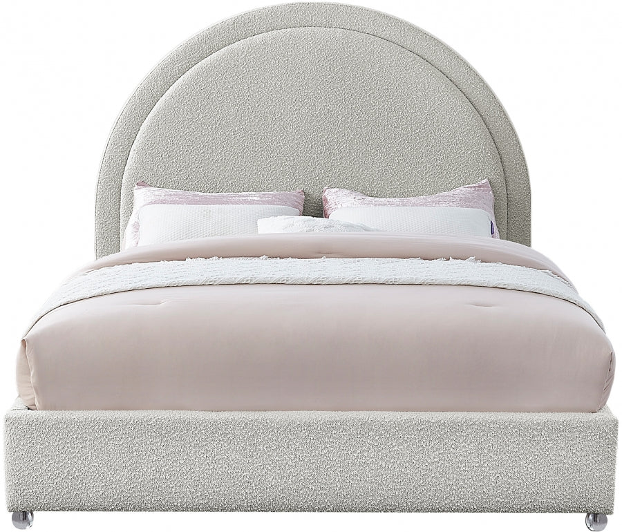 Rachel Bed Frame - Creme Boucle