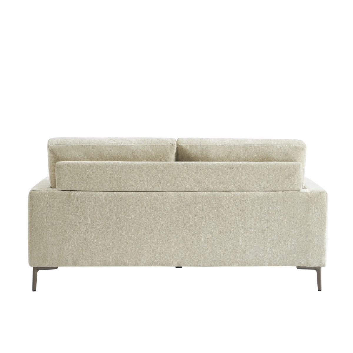 Contemporary 3-Seater Sofa - Beige