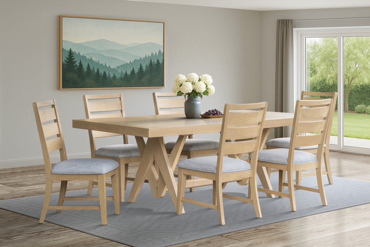 Cosima 7-Piece Extendable Dining Set - Natural