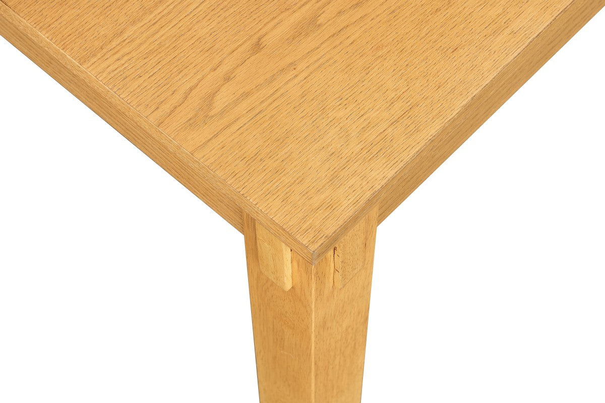 7-Piece Solid Wood Dining Set - Natural