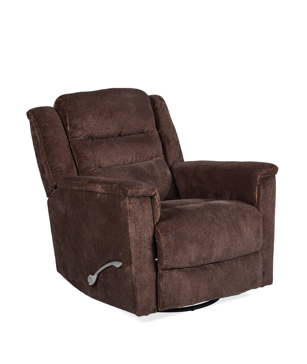 Plush Fabric Recliner