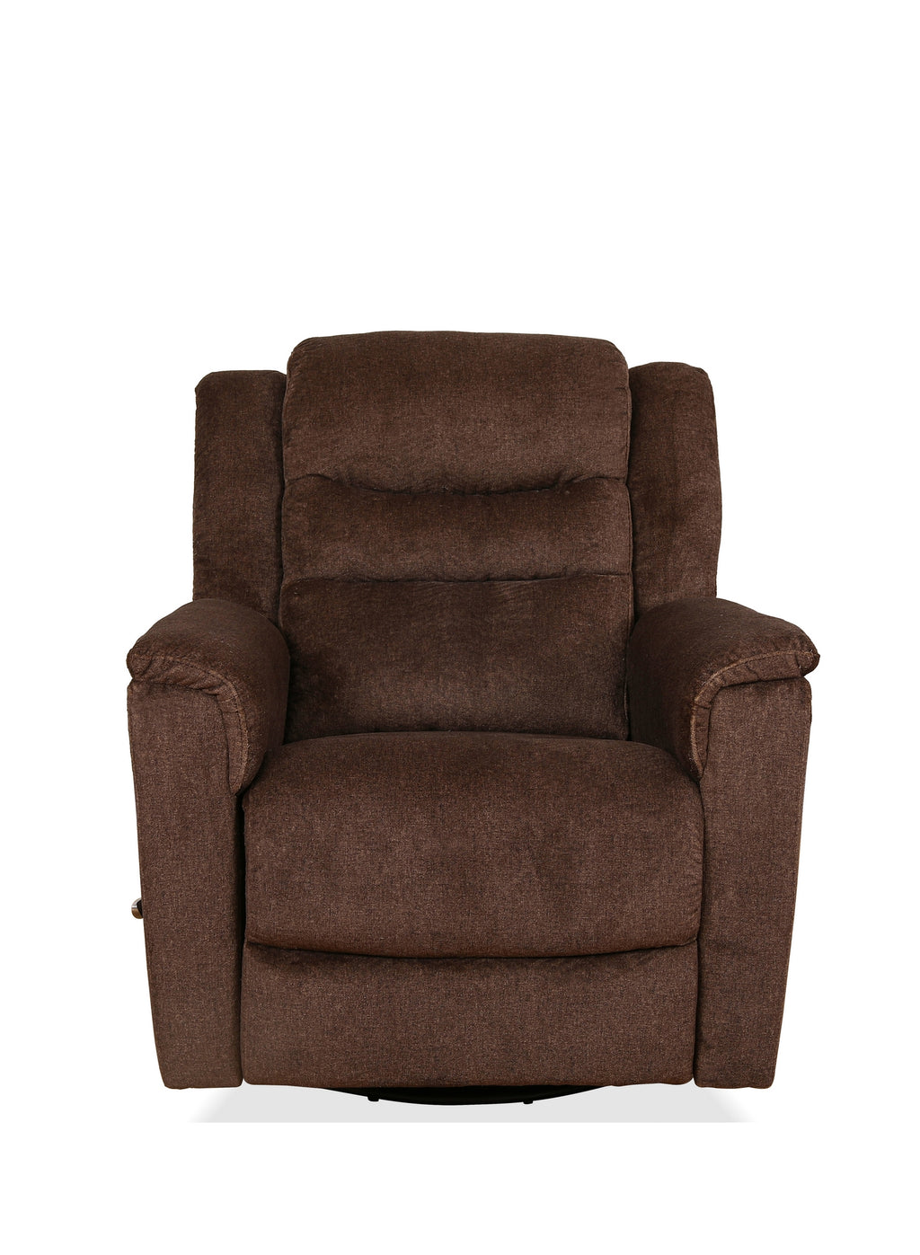 Plush Fabric Recliner