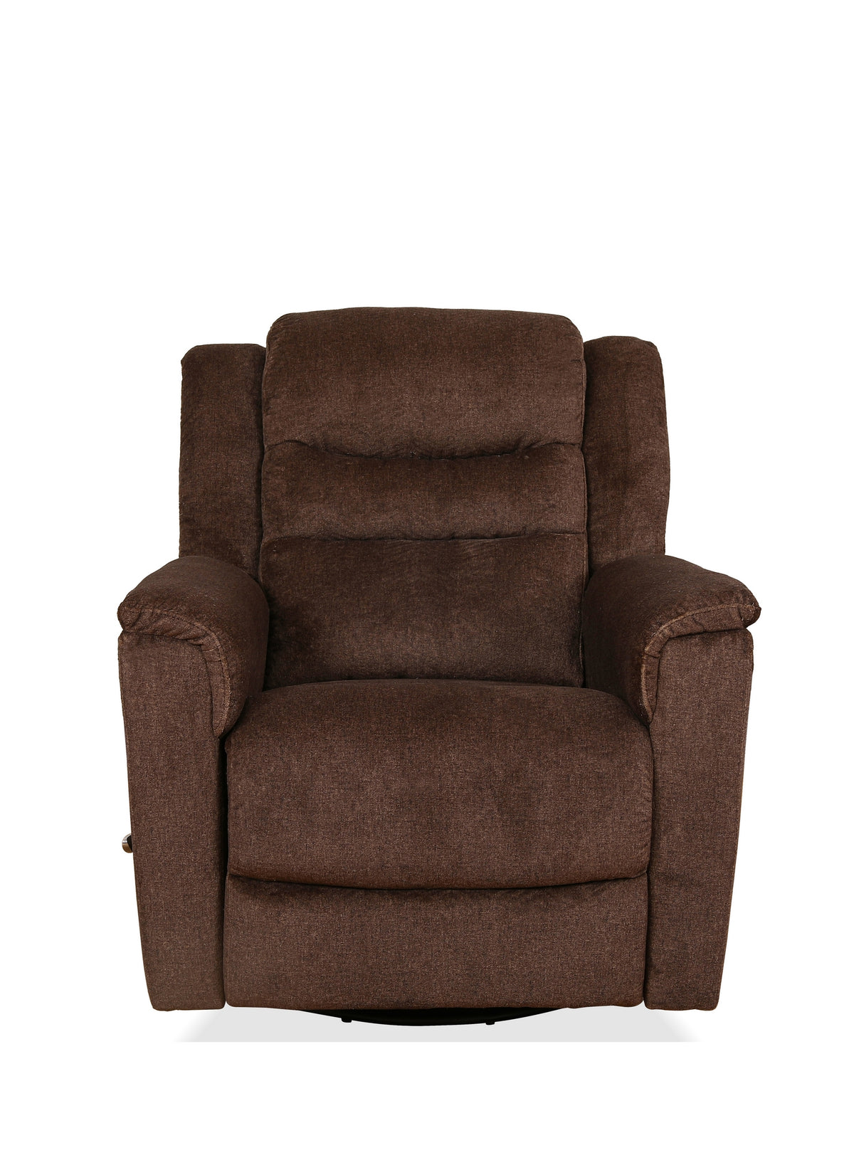 Plush Fabric Recliner