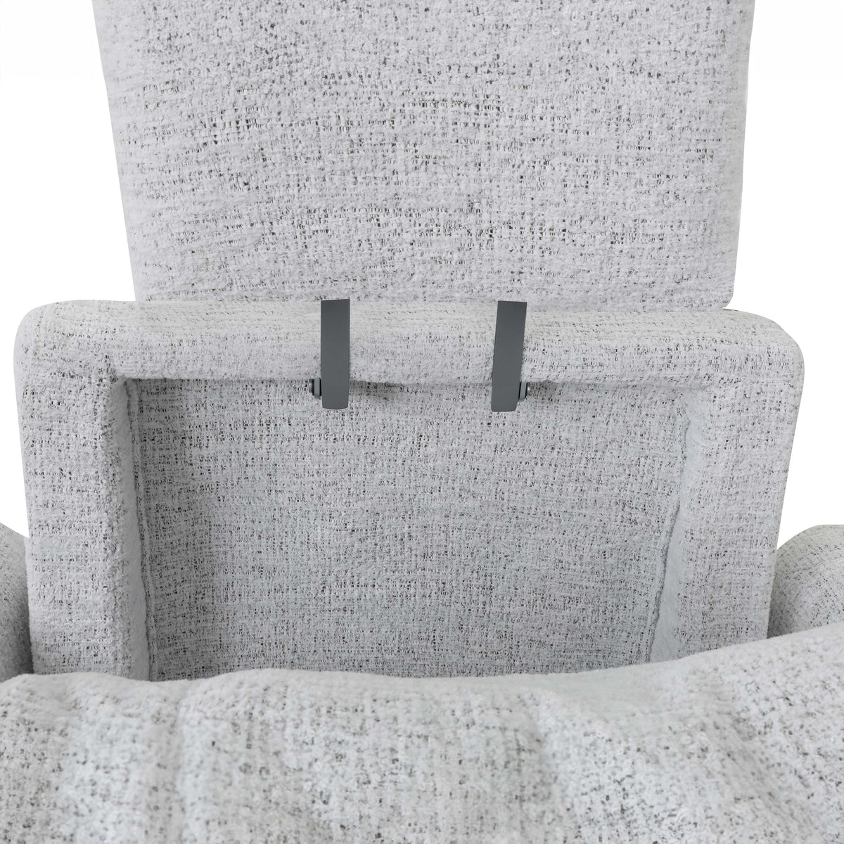 Rounded Swivel Glider Recliner - Sahara Arctic