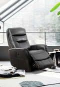 Power Recliner - Leather Match