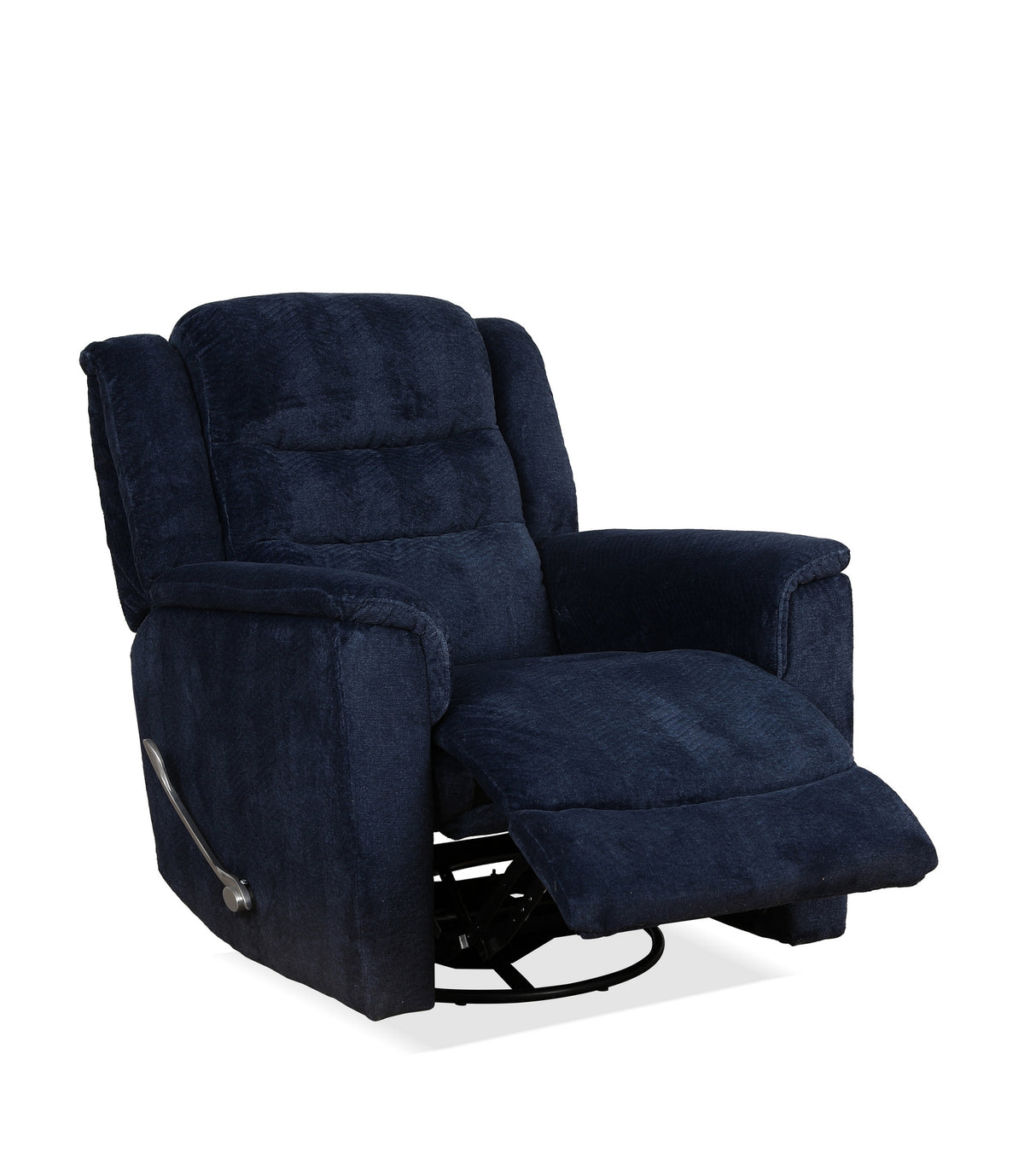 Plush Fabric Recliner