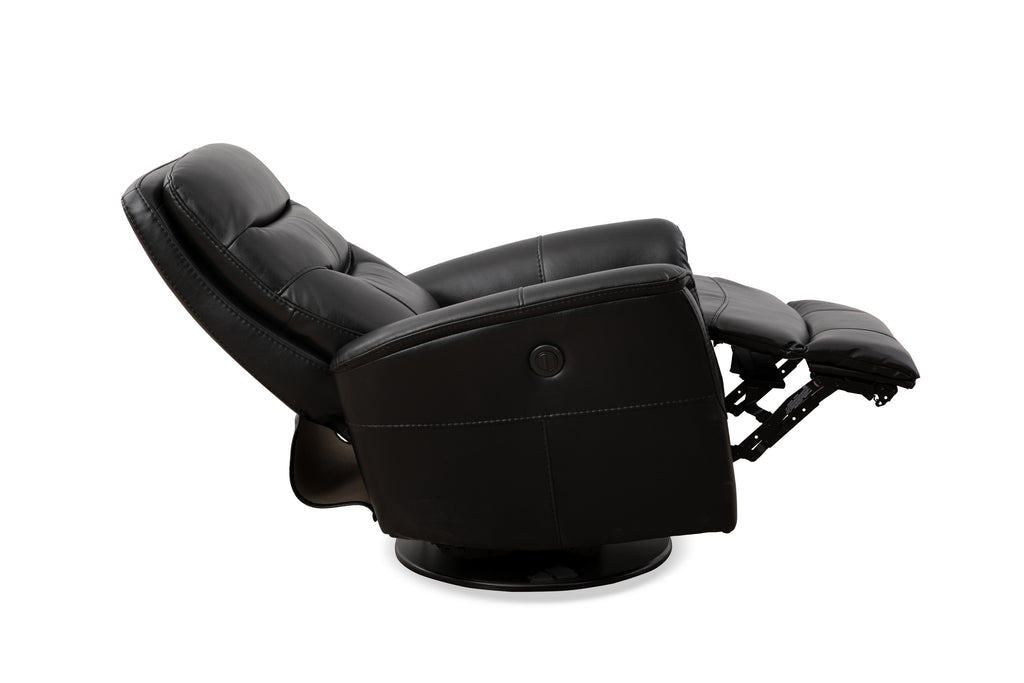 Power Recliner - Leather Match