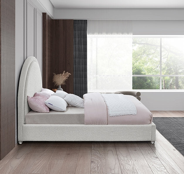 Rachel Bed Frame - Creme Boucle