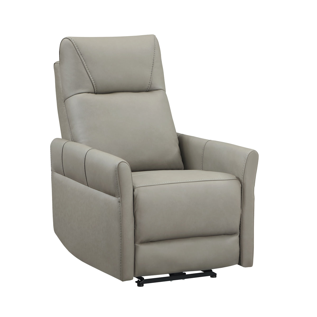 Dual Power Recliner with Power Headrest - Leather Match