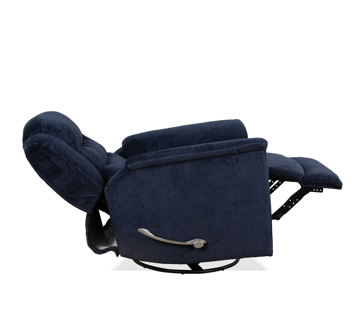Plush Fabric Recliner