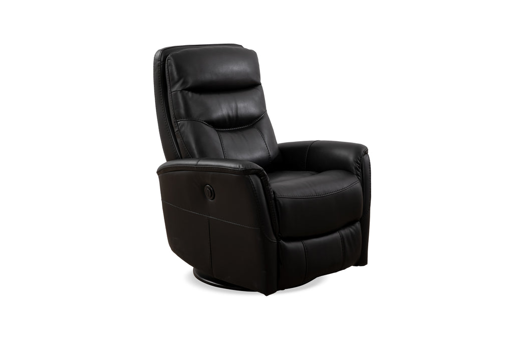 Power Recliner - Leather Match