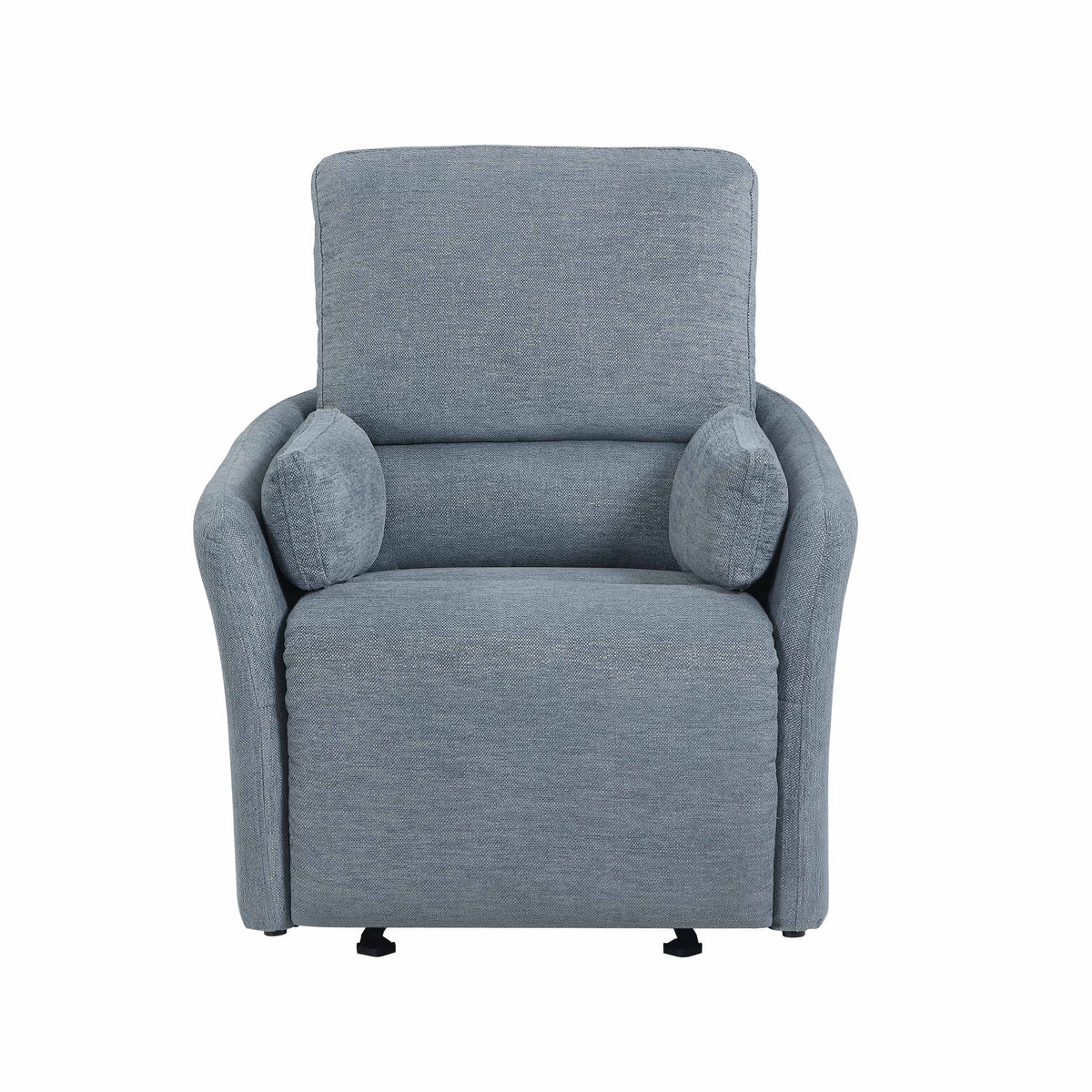 Soft-Touch Fabric Recliner Chair
